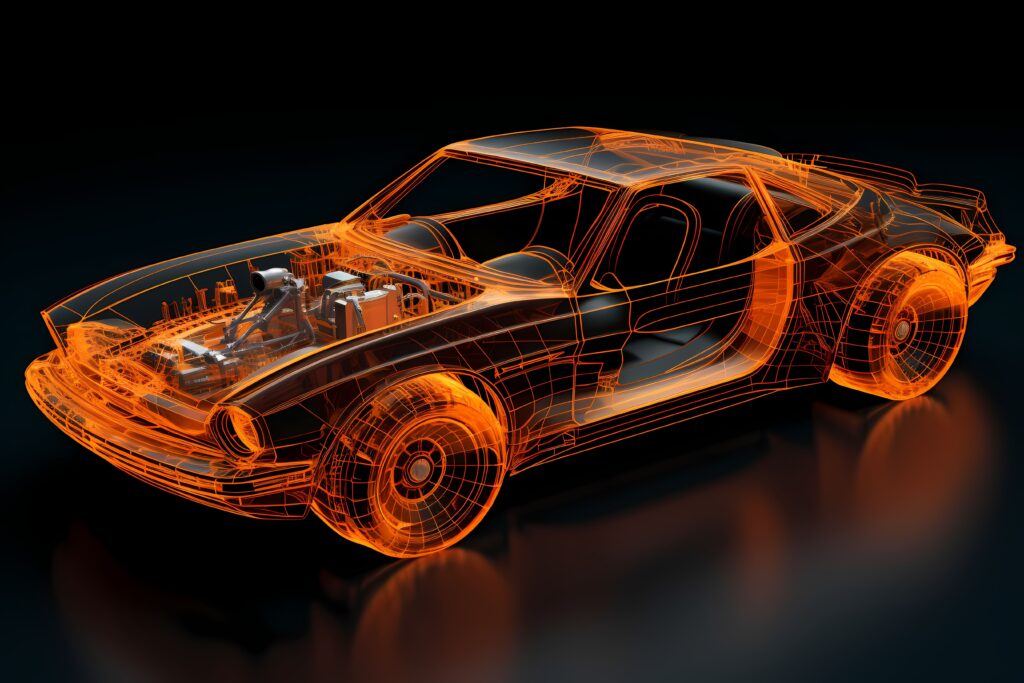 Ansys automotive design car