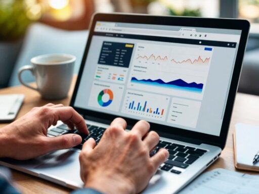 Data analytics dashboard