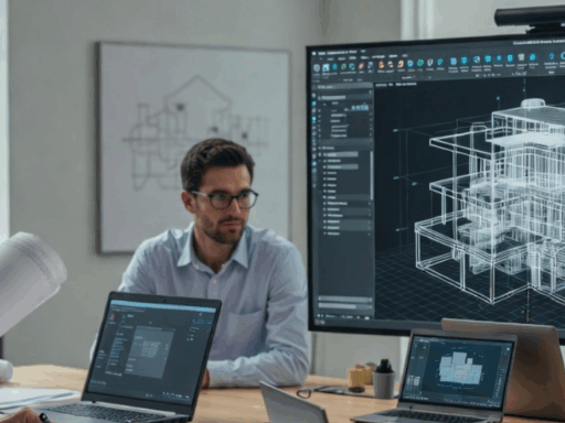 BIM implementation in small architecture firms using 3D building information modeling software
