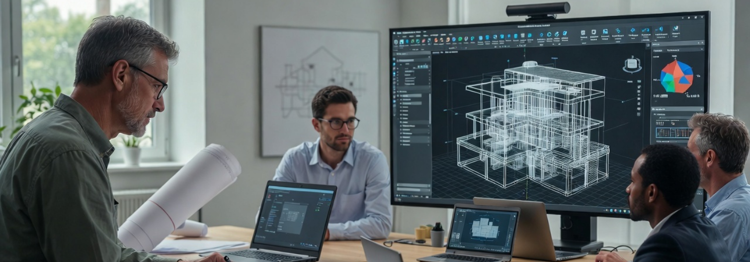 BIM implementation in small architecture firms using 3D building information modeling software