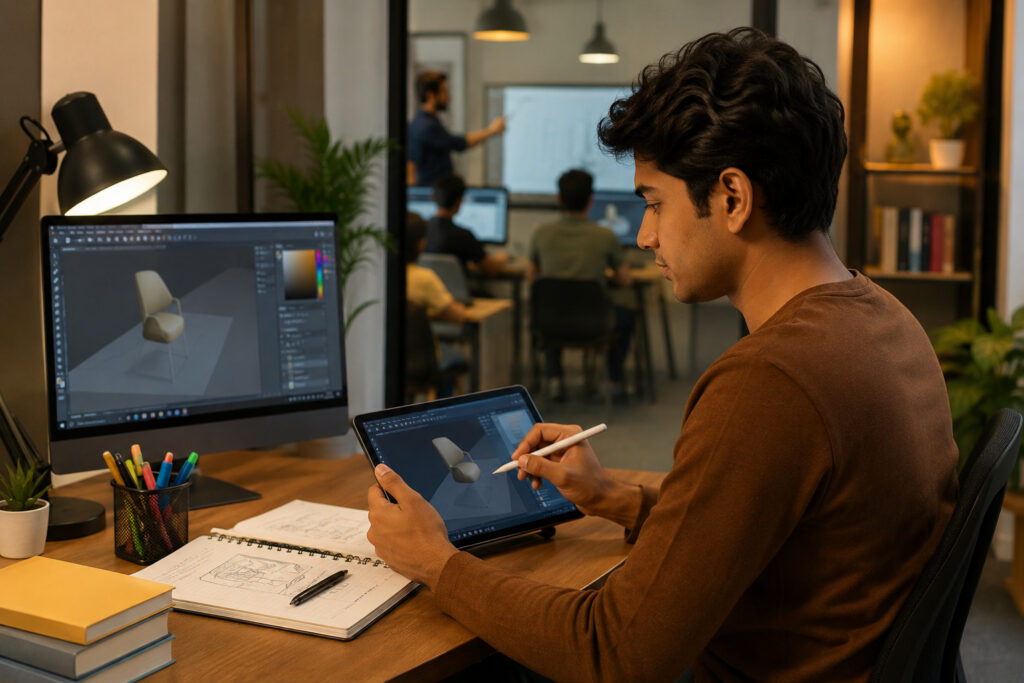 Digital learning and hybrid education in modern technical training institutes