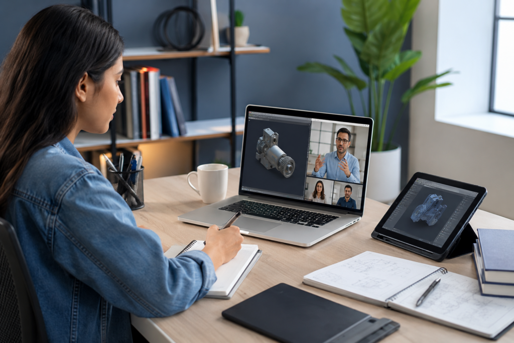 Digital learning and hybrid education in modern technical training institutes