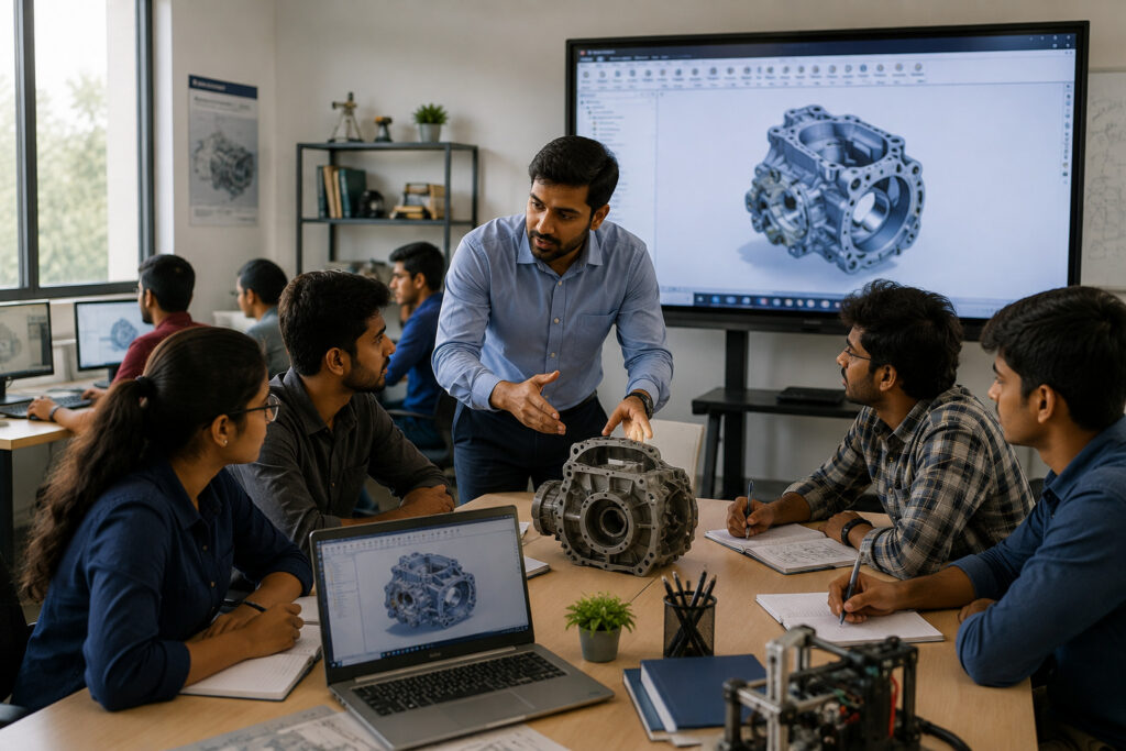 Digital learning and hybrid education in modern technical training institutes